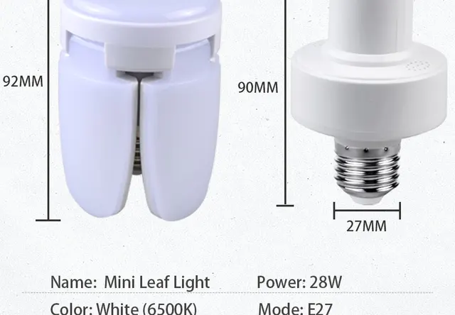 E27 LED Bulb Fan Blade Timing Lamp AC85-265V 28W Foldable Led Light Bulb Lampada For Home Ceiling Light With Remote Controller cheap MeeToo CN(Origin) Cool White(5500-7000K) Fan Blade E27 LED Bulb 2835 living room 1000 - 1999 Lumens Irregular 50000 9 2cm E27 LED Bulb Fan Blade Timing Lamp AC85-265V 28W Foldable Led Light Bulb Lampada For Home Ceiling Light With Remote Controller cheap MeeToo CN(Origin) Cool White(5500-7000K) Fan Blade E27 LED Bulb 2835 living room 1000 - 1999 Lumens Irregular 50000 9 2cm
