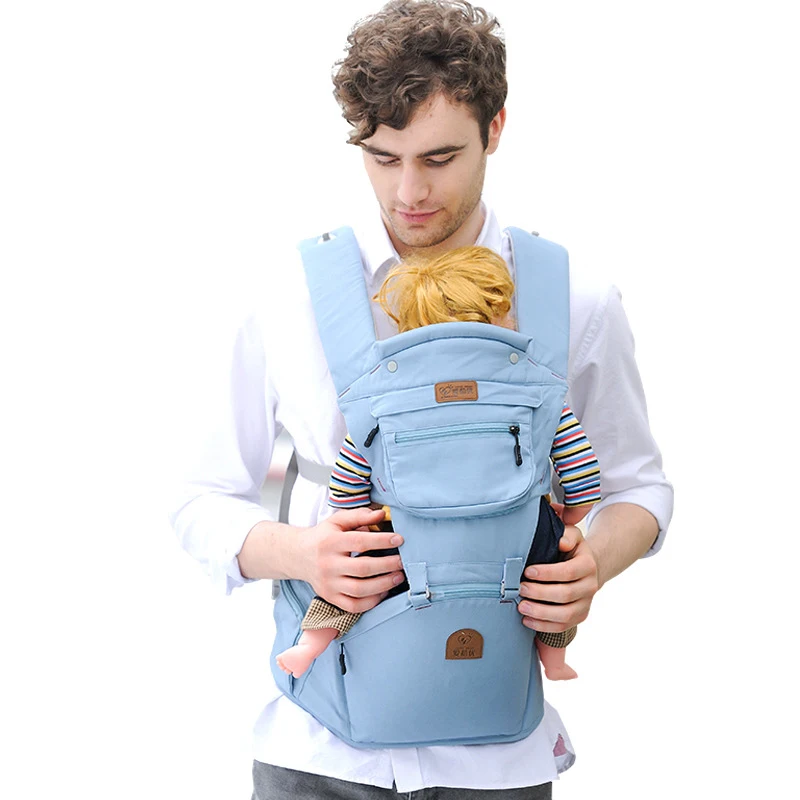 Love BBU Ergomomic Baby Carrier, многофункциональная переноска для новорожденных, слинг для младенцев, ремень на лямках, защита шеи, детский поясной стул