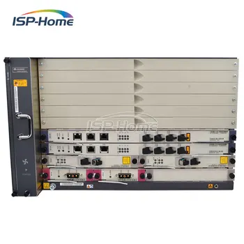 

Huawei OLT MA5683T with 2*SCUN, 2*GICF 2-Ports GE Uplink Board, 2*PRTE DC Power Board, Without Service Board.