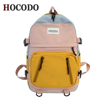 

2020 Female High Quality Cotton Travel Backpack Women Back Pack School Bags For Teenage Girl Fashion Casual Women Shoulder Bag