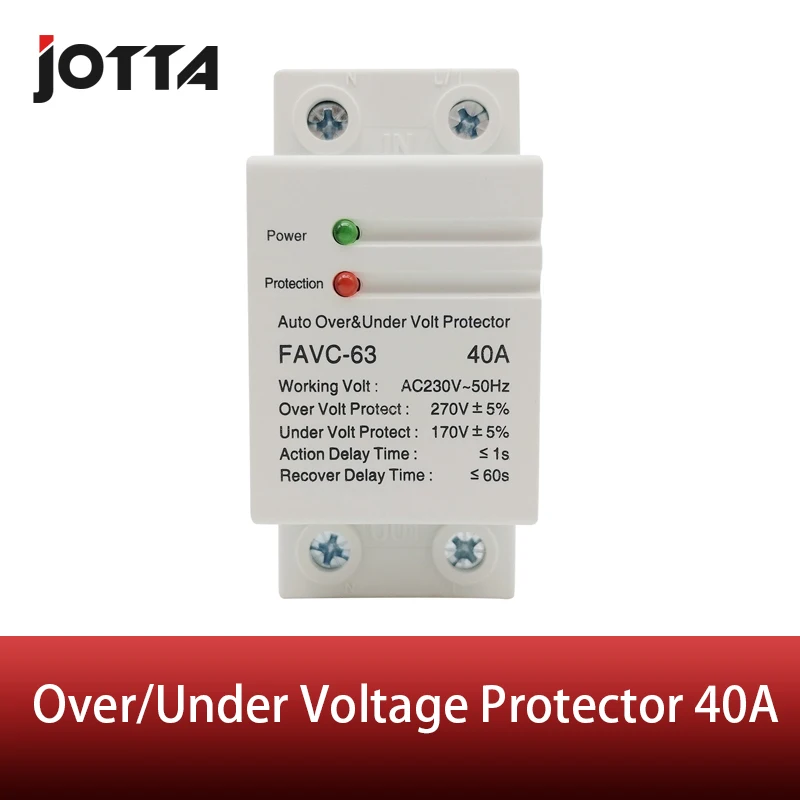 40A 230V Our shop most popular Household Din rail over vo reconnect recovery Latest item automatic
