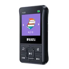Оригинальный Bluetooth MP3-плеер RUIZU X55 X52, 8 ГБ, мини-MP3 Поддержка FM, запись, электронная книга, часы, шагомер, музыкальный плеер