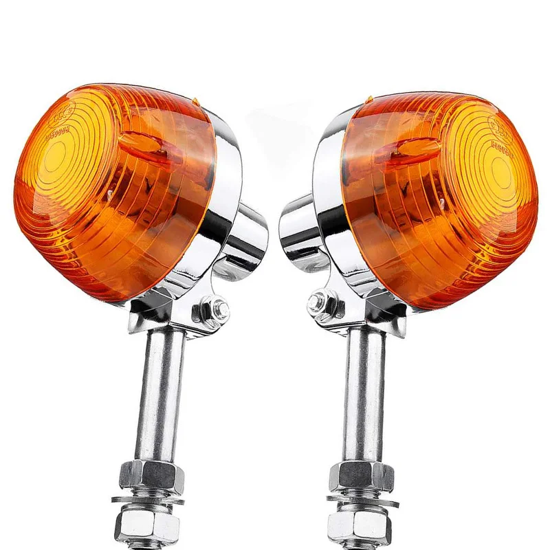 2X для Honda CT70 CT90 XL100 CB350 CM400 CB450 CB750 сигнала поворота светильник 8 мм 12V | Автомобили и