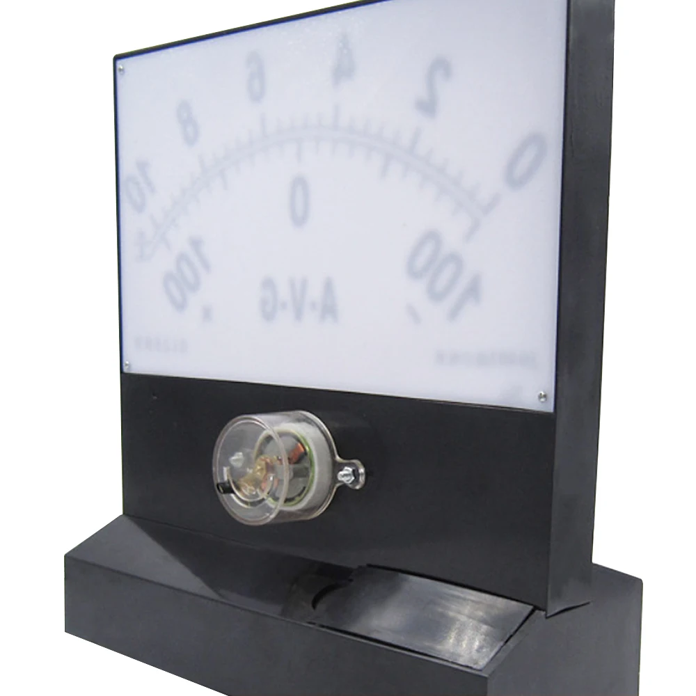Misuratore dimostrativo didattico misura corrente continua tensione cc galvanometro elettromagnetico strumento didattico supporti didattici - immagine 3
