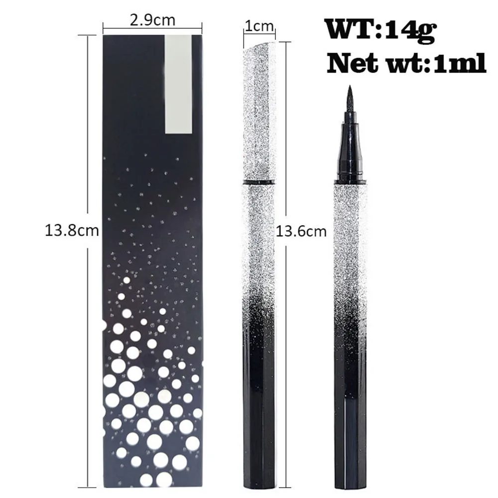 1PC 5D Smooth Waterproof Liquid Eyeliner Black Beauty Eye Makeup Long-lasting Eye Liner Pencil Korean makeup 1PC 5D Smooth Waterproof Liquid Eyeliner Black Beauty Eye Makeup Long-lasting Eye Liner Pencil Korean makeup