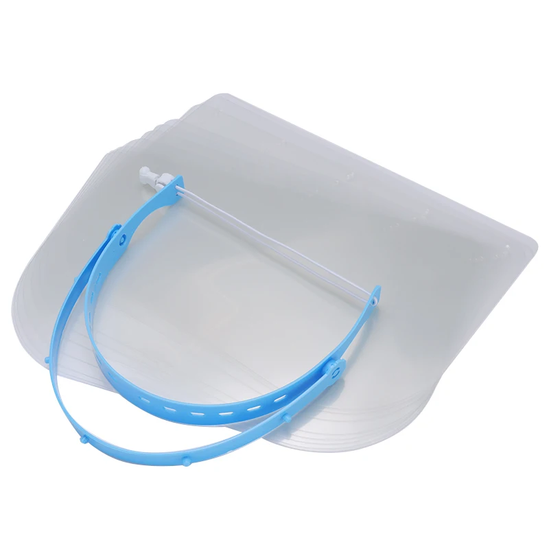 1PCs Full Face Protective Shield Cover Transparent Cap Mask Waterproof Anti-fogging Anti SplashingAdjustable Belt