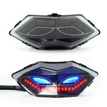 

Professional Refit Motorcycle Rear Taillight Assembly Brake Turn Signals Integrated Led Light for KAWASAKI Ninja 250/300 13-17
