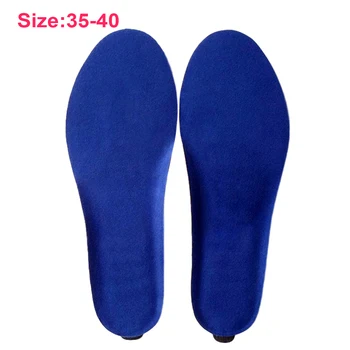 

Hiking Wireless Sports USB Rechargeable With Remote Control Heated Insole Ski Camping Anti-shock Soft Ridding Winter Warm