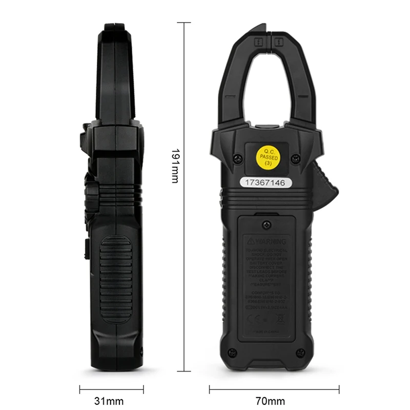 CM80/CM81 Digital Clamp Meter Multimeter Current Clamp Pincers AC/DC Voltage Resistance Tester Measuring Tools Diagnostic-Tool