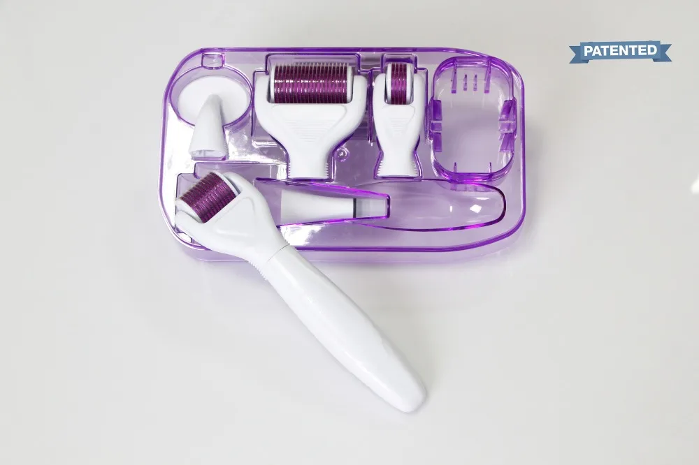 Original DRS 6 in 1 Derma Roller Microneedle Kits For Multiple Skin Care Rejuvenation Treatment Needles Microdermabrasion Rollor-4