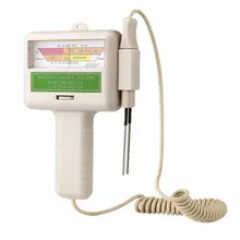 PH Chlorine Meter Tester Instrument Chlorine Water Quality Tester Device Swimming Pool Chlorine PH Meter For Garden Aquarium 2 in 1 chlorine tester water quality ph