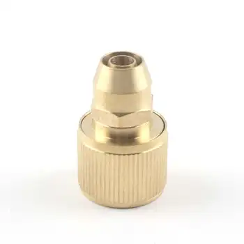 

1pc Copper 3/8'' Quick Connector 8/11 9/12mm Hose Joint Garden Irrigation Tap Faucet Adapter 1/2" 16mm Car Wash Water Gun Joints