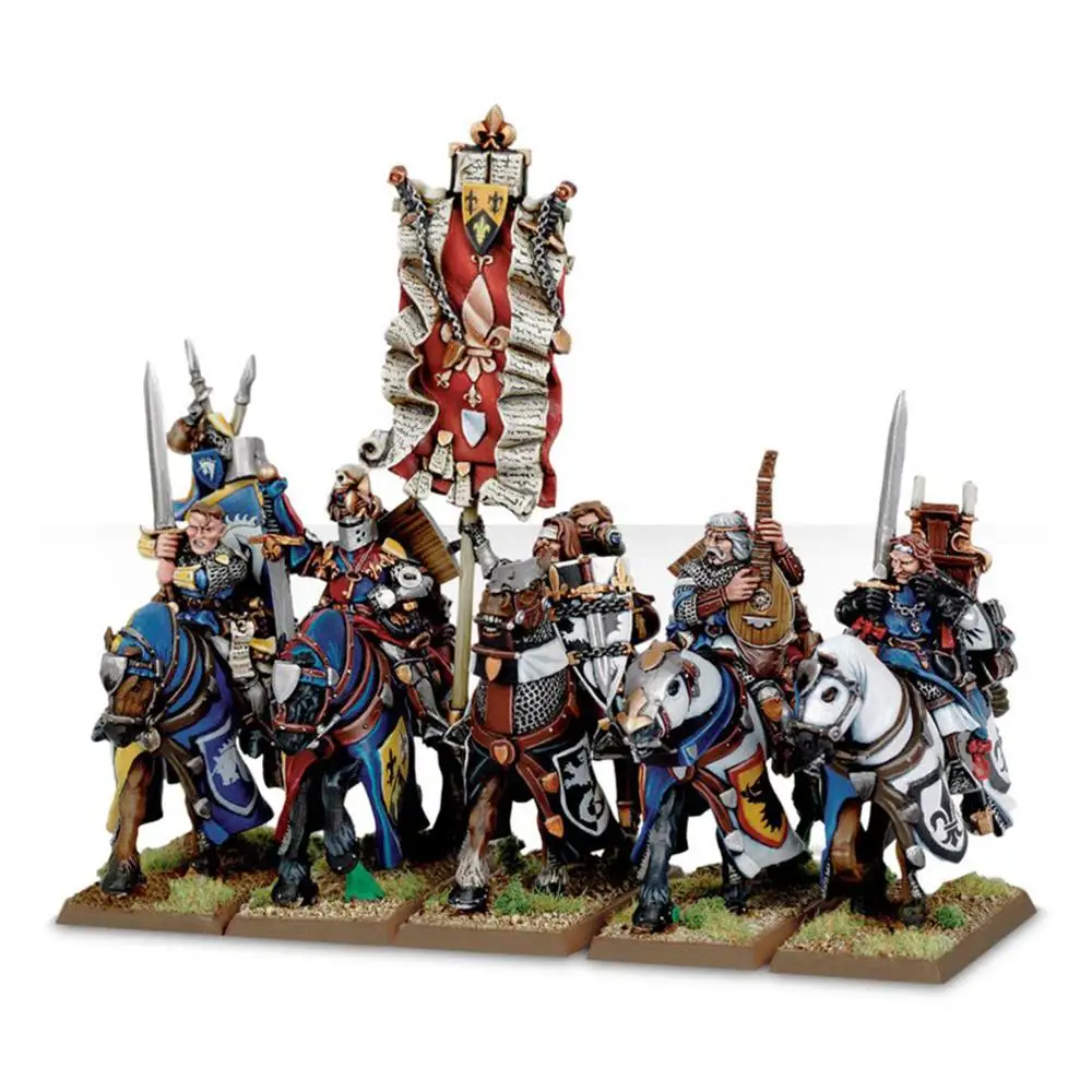 

bretonnian ouesting knights and Resin Horse