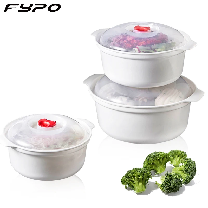 Fypo круглая миска для супа коробка ланча Microcavble Bento Box мгновенная фотография с