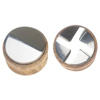 

Cloth Powder,304 Stainless Steel/Solid Wood Coffee Tamper 58.35MM Coffee Distributor Coffee Powder Hammer