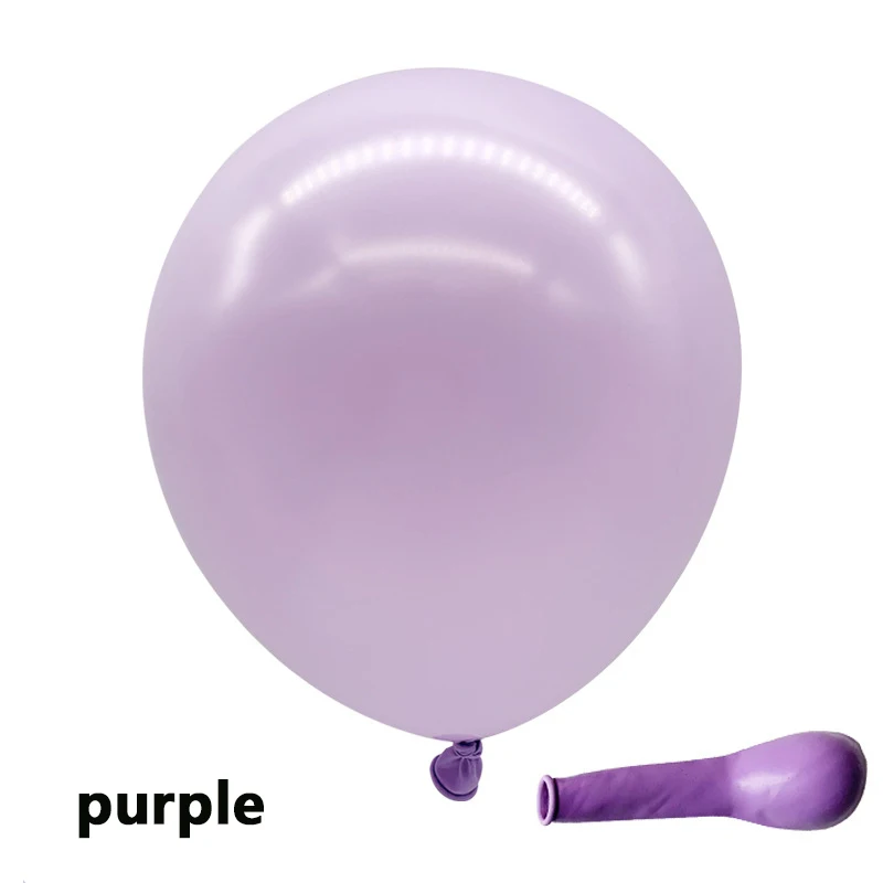 50pcs macaron purple 50 шт в наборе, 5 дюймов Mix цветные латексные шары, хороший подарок на день рождения, свадьбу, для девочек, в Корейском стиле Вечерние Макарон шар Декор - Цвет: 50pcs macaron purple