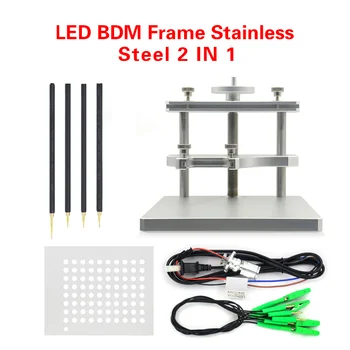 

DHL Free obd2 Stainless Steel LED BDM Frame For Ktag KESS Galletto FGTECH BDM100 Metal BDM Frame ECU Programming Tool
