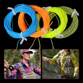 Fly Fishing Line 100FT/30.5M Weight Forward Floating 2F/3F/4F/5F/6F/7F/8F Fishing Line For Trout Fly Fishing Accessories 1