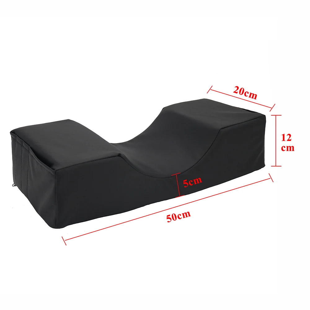 NATUHANA Matte Black Memory Foam Pillow Grafting Eyelash Pillow Beauty Pillow Lash Eyelash Extension Pillow Makeup Tool NATUHANA Matte Black Memory Foam Pillow Grafting Eyelash Pillow Beauty Pillow Lash Eyelash Extension Pillow Makeup Tool