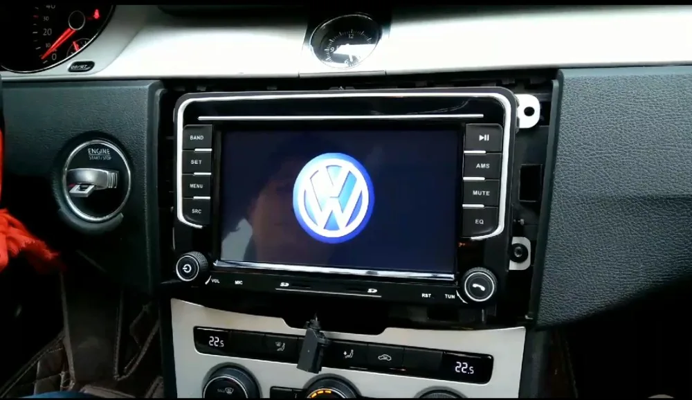 Andream " 2 Din Автомобильный dvd-плеер радио для Volkswagen POLO PASSAT TOURAN Golf 5 Android авто и Carplay