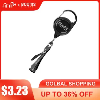 HOT DEAL ❤️ Booms Fishing Quick Knot Tying Tool Fly Fishing Line Scissors Cutter Clipper Nippers Fast Knotter Tie Zinger Retractor Tackle - discount item 25% OFF Sports & Entertainment