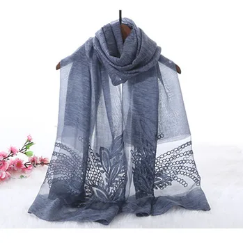 

Fashion Plain Shimmer Silver Press Viscose Shawl Scarf Winter Bling Zig Zag Oversize Thick Wrap White