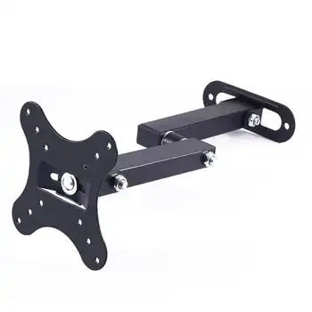 

Universal TV Wall Bracket LCD LED TV Wall Mount Full Motion Tilt Bracket TV Rack Wall Mount for 14"-27" TVs Swivel Bracket