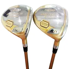 Новые клюшки для гольфа HONMA S-06 фарватеры Деревянные клюшки 3/5 леденец Деревянные клюшки графитовый Вал R или S гибкий вал для гольфа Cooyute