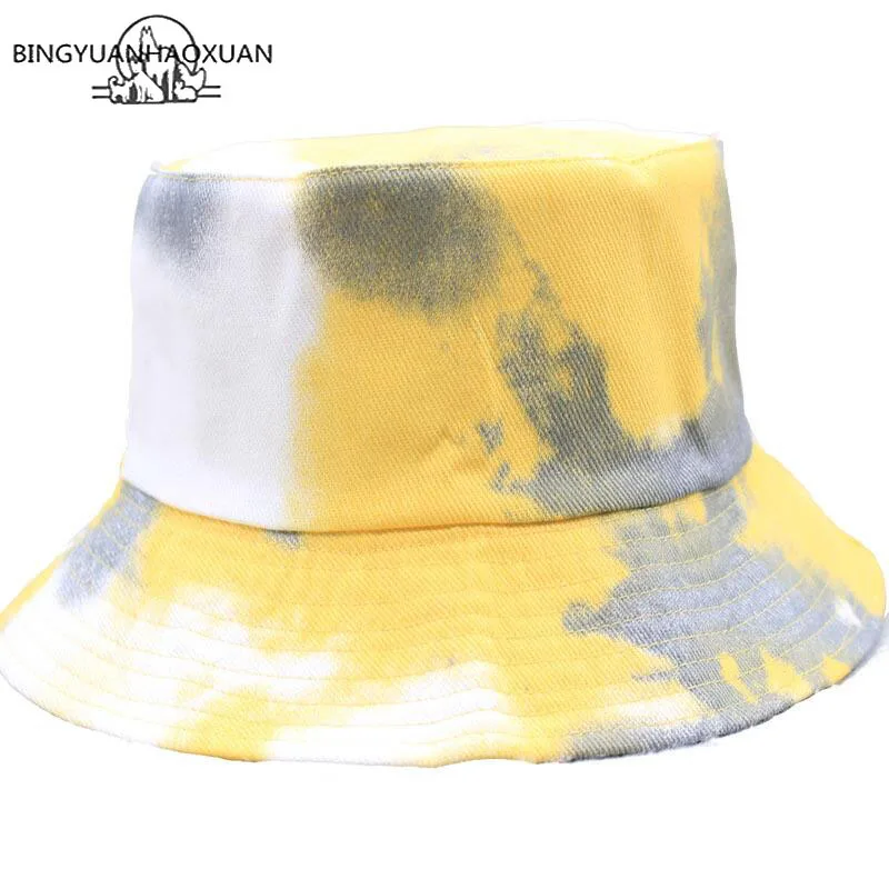 colourful bucket hat