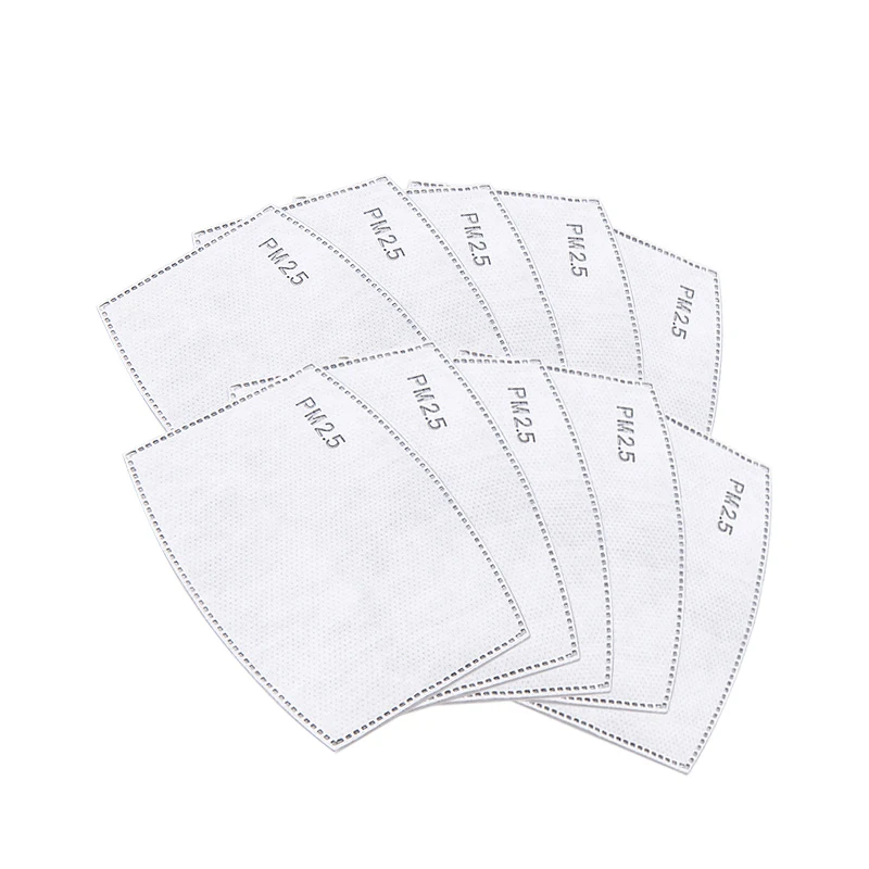 

Free Delivery Dustproof and anti-smog mask filter activated carbon disposable mask filter PM25 filter