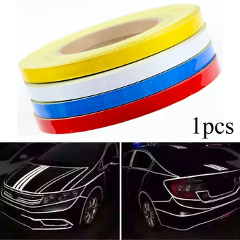 

Car-styling Night Magic Reflective Tape 1cm*5m Automotive Body Decoration for BMW M X1 X3 X5 X6 E46 e39 E90 E36 E60 E34 E30 E91