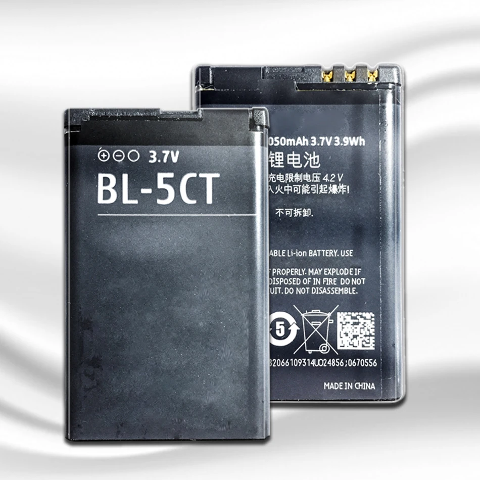 BL-5CT телефон Батарея для Nokia 5220 5220XM 6730 C5 6330 6303i C5-00 C6-01 C3-01 6303C 3720s-2 Замена | Мобильные