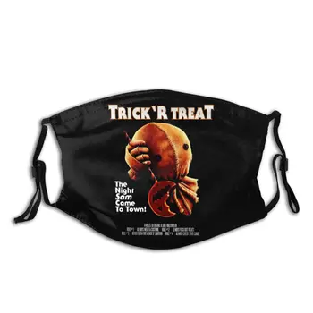 

Michael Mayers Mouth Face Mask Trick Treat Halloween Mashup Facial Mask Cool Kawai with 2 Filters for Adult