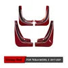 3 Glossy Red