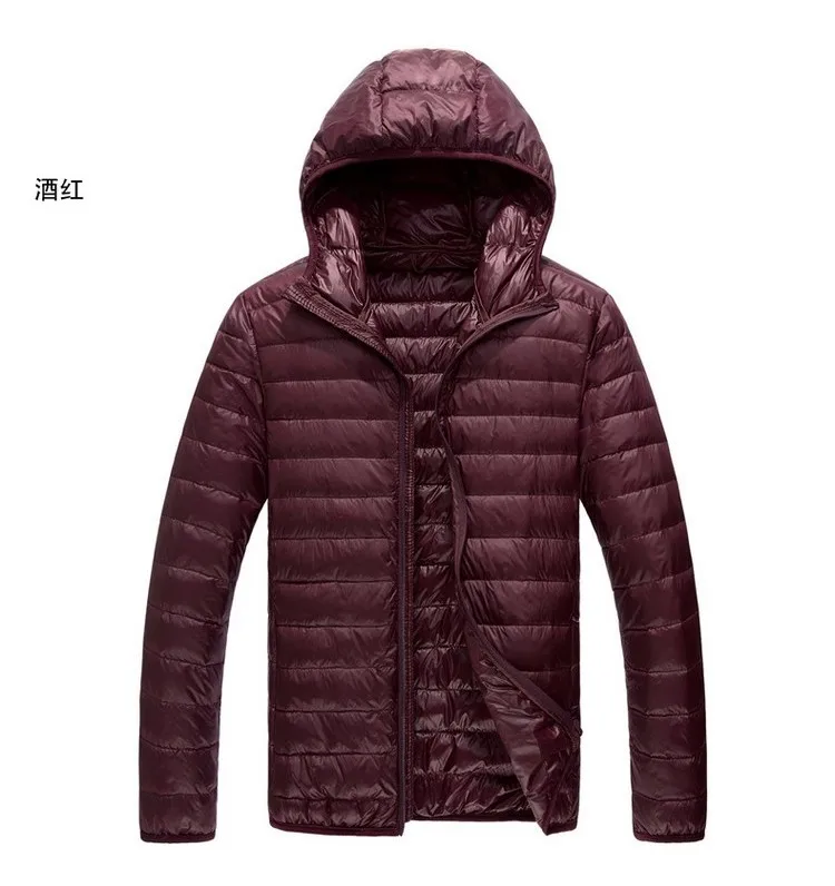 Большой размер, куртка на гусином пуху, мужской пуховик, Northface, стоячий воротник, короткая молния, Осень-зима, для отдыха, пуховик на утином пуху