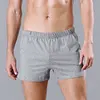 Mens Cotton Pajama Shorts Solid Casual Sleepwear Loose Shorts Summer Men Boxers Underwear Sleep Bottoms Male Sweat Pants A50 1