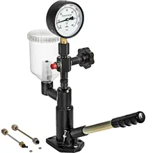 VEVOR-probador de boquillas de inyector de combustible diésel, con medidor de doble escala, probador diésel de Common Rail, herramienta para automóviles y tractores