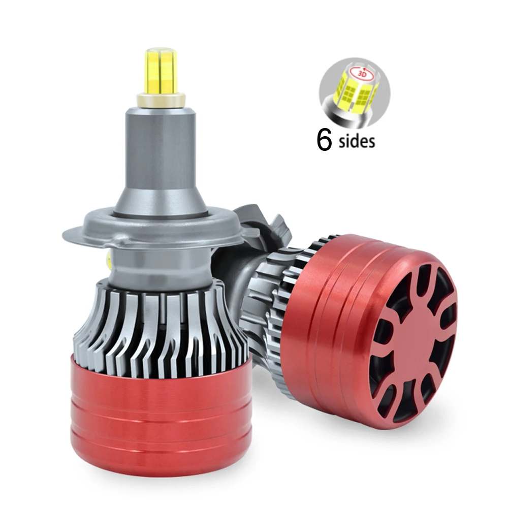 

Muxall New 2Pcs H8 H11 30000LM 100W Canbus 9012 HIR2 H7 H1 H3 H4 H9 HB3 9005 HB4 9006 Led Car Headlight 6500K Fog Lamp 12V 24V