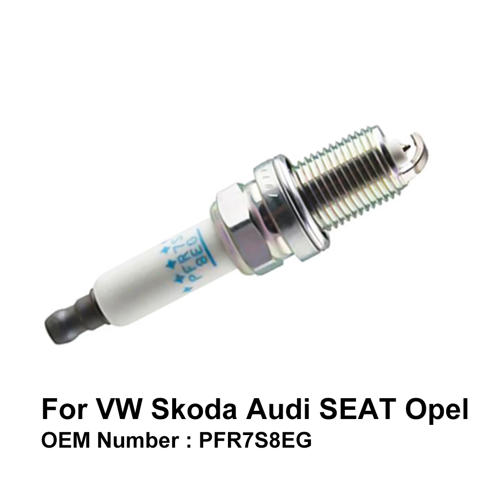 Платиновая Свеча зажигания для Audi A3 A4 A5 A6 A8 Q3 Q5 TT OE PFR7S8EG (упаковка из 4) |