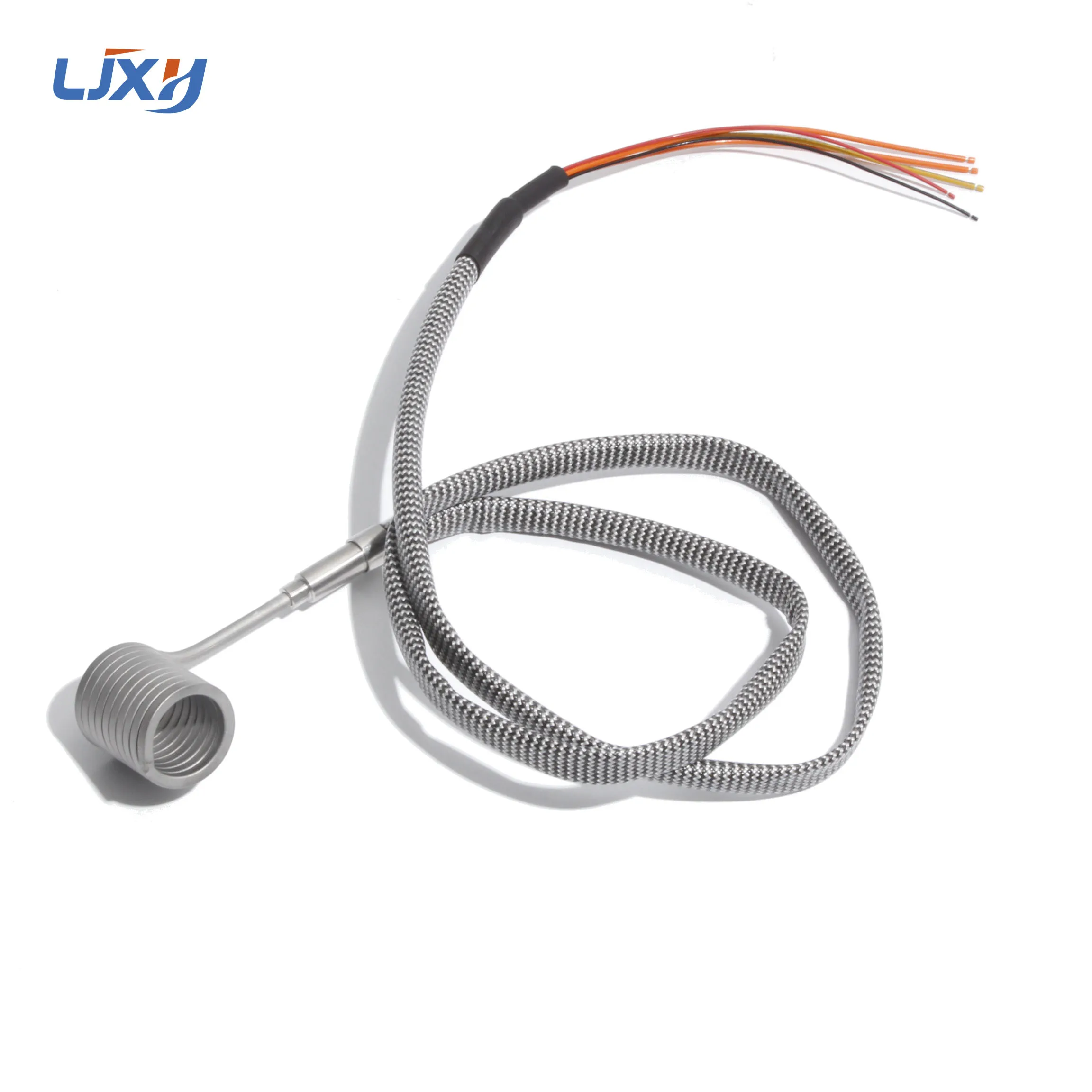 Ljxh 28 mm Diâmetro Interno 3×3 mm Seção Transversal Elétrico Quente Corredor Espiral Bobina Bico Faixa Aquecedores 25 30 35 40 50 Comprimento