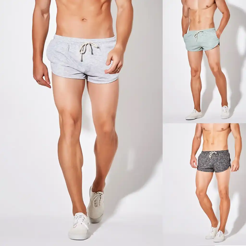 slim fit running shorts