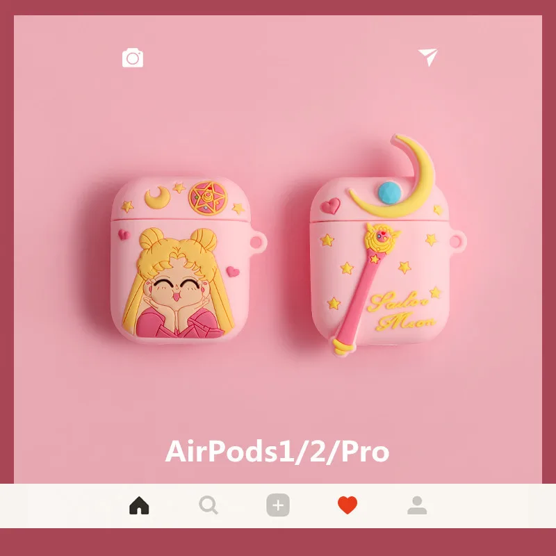 

2020 New Airpods Pro Keychain With Protective Case 2/3 Generation Apple Wireless Bluetooth Silicone Soft Headset Set Key Chains