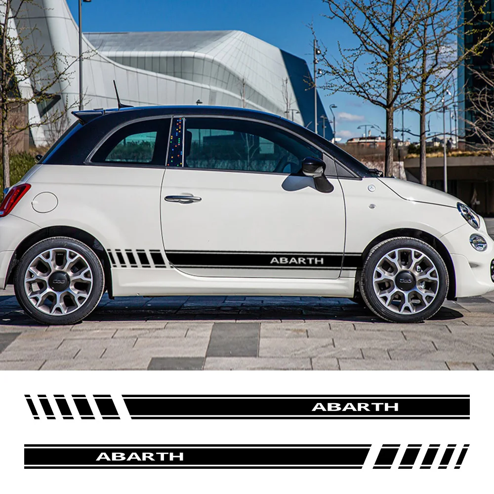 2 шт. автомобильная виниловая пленка для тюнинга автомобилей FIAT 500 | Автомобили и