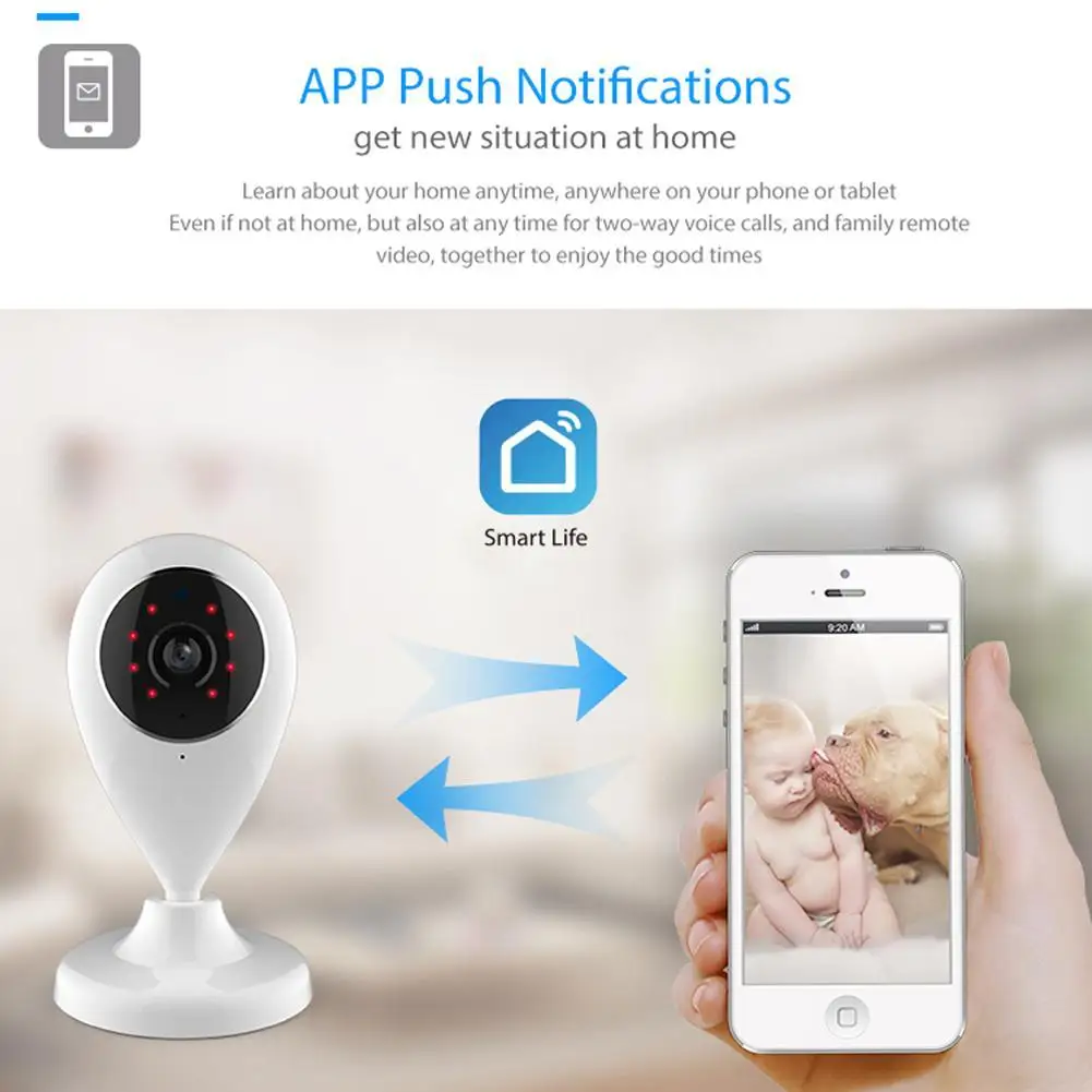 COOLCAM NIP-55A 720P IP камера Wifi Сеть Беспроводная камера наблюдения