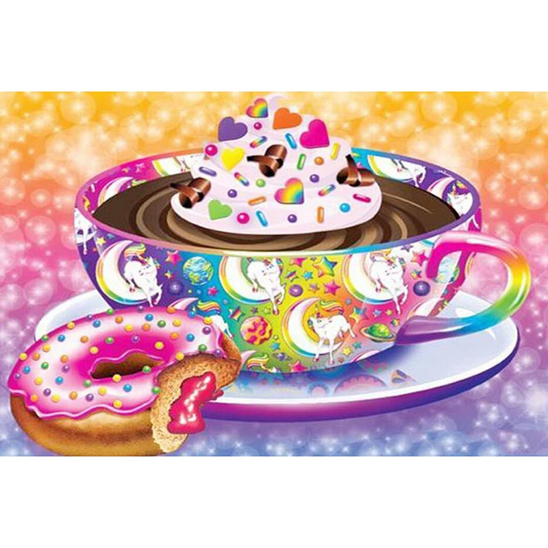 

DIY full diamond diamond embroidery coffee cup diamond painting cross stitch home decoration full square Christmas gift