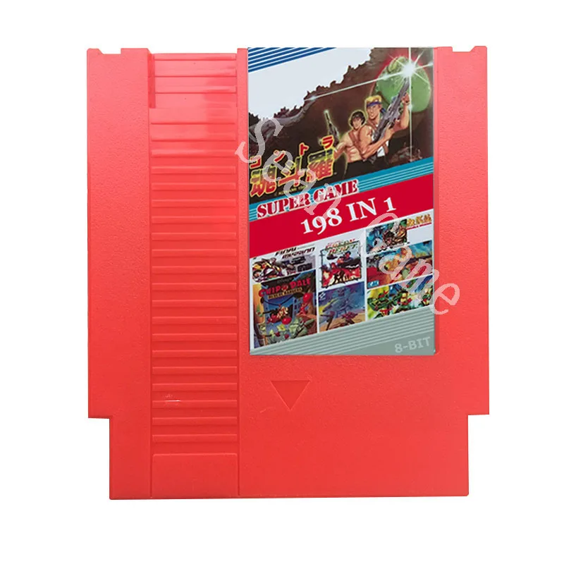Superior quality The 198 in 1 72 Pin Game Cartridge for 8 Bit Video Console | Электроника