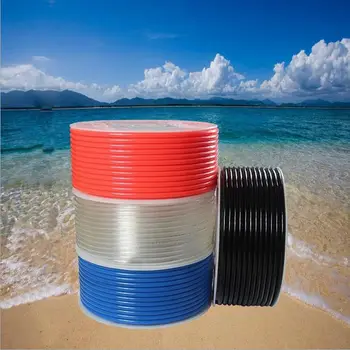 

160m OD*ID 4*2.5 PU Air Tube Clear/Black/Red/Blue Polyurethane Tubing Pneumatic Hose Pipe for Air Pump Compressor Connector