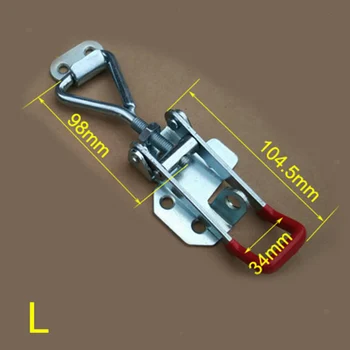 

Rust proof Toggle Clamp 1PC Draw Clip Latch For trailer UTE truck 4x4 etc