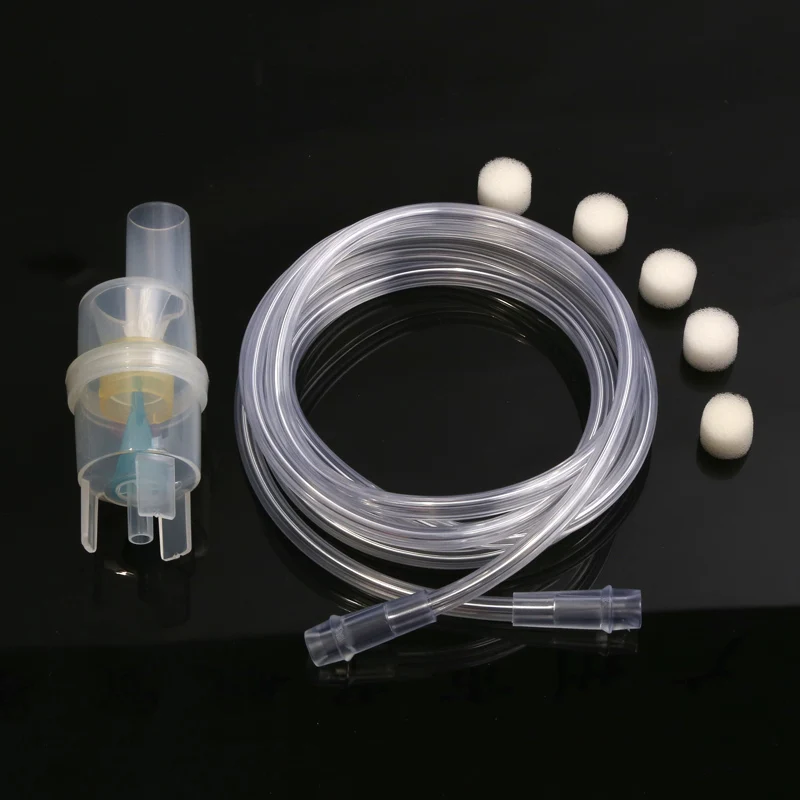

Children Medicinal Home Air Compressor Nebulizer Accessorie Atomizer Soft Tube Inhaler Catheter & 10ml Medical Atomized CupAdult