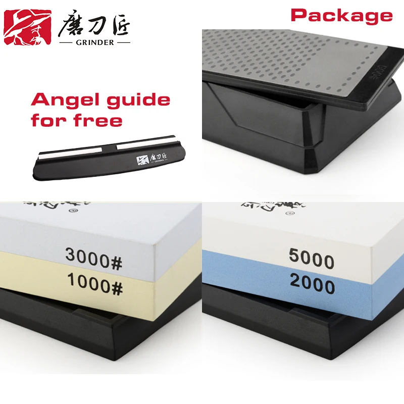 

Grinder Professional Knife Sharpener Grit Sharpening Water Stones Oilstone Whetstone Aiguiseur Couteaux Taidea